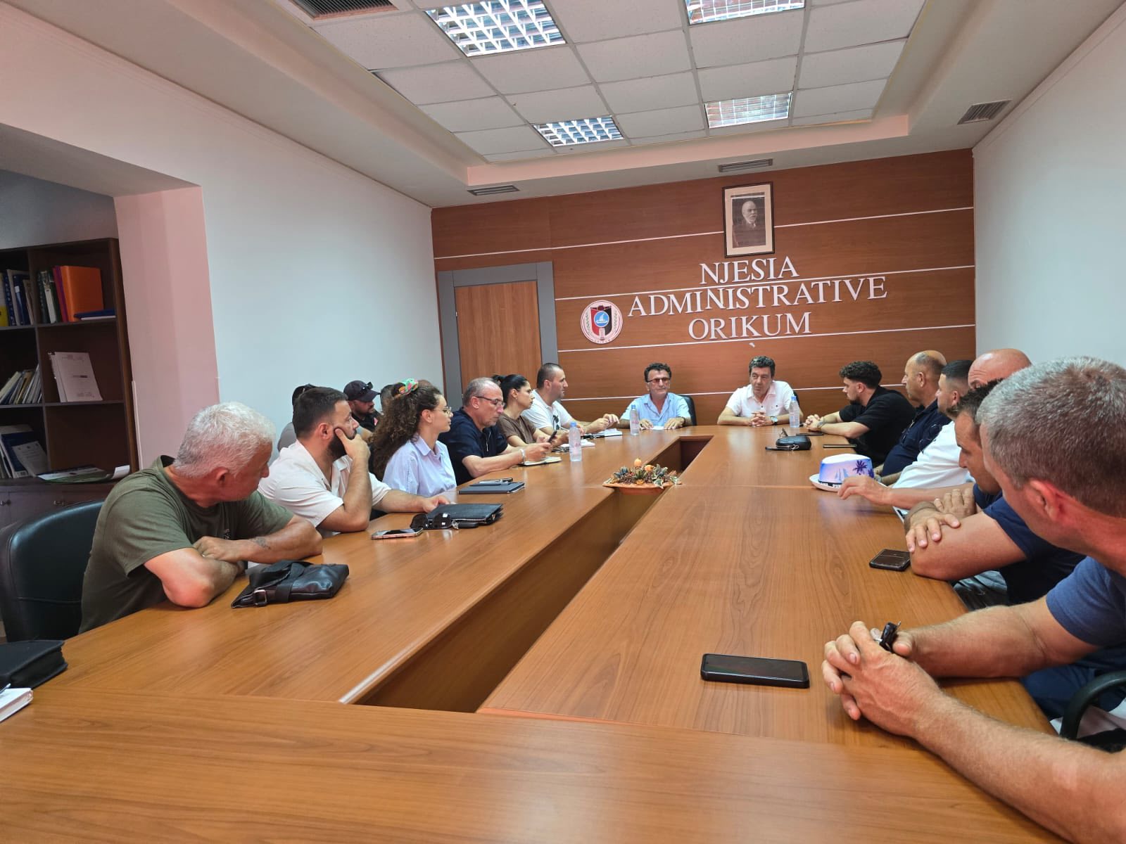 Njësia Administrative Orikum, Bashkia Vlorë, me qëllim forcimin e gatishmërisë dhe koordinimit ndërinstitucional për përballimin e emergjencave.