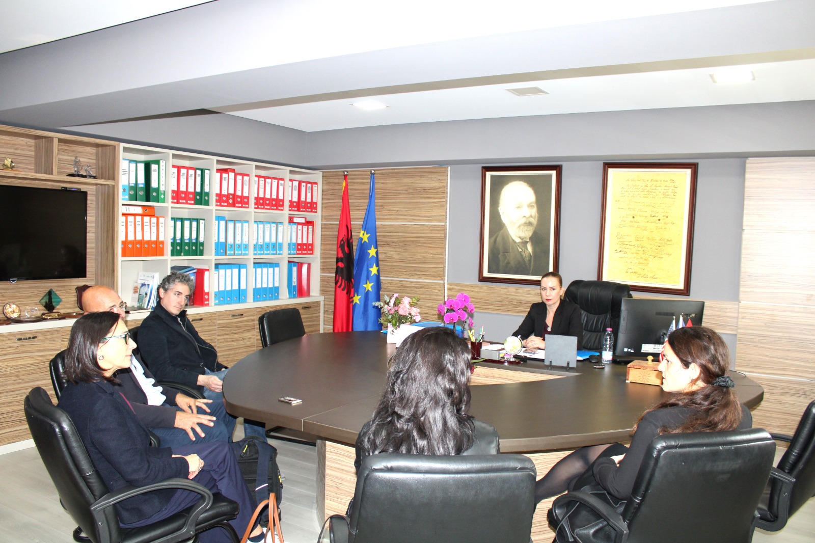 Takim në Prefekturën e Vlorës për Forcimin e Bashkëpunimit me CELIM dhe Bashkinë Milano