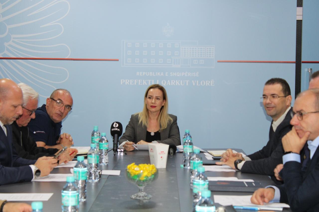Mbledhja e Komisionit të Mbrojtjes Civile në Qarkun Vlorë